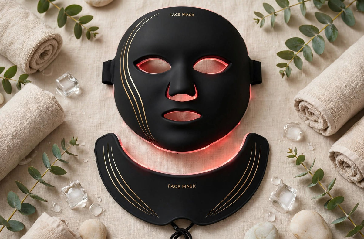 The Glow Mask — Red Light LED Face + Neck Set