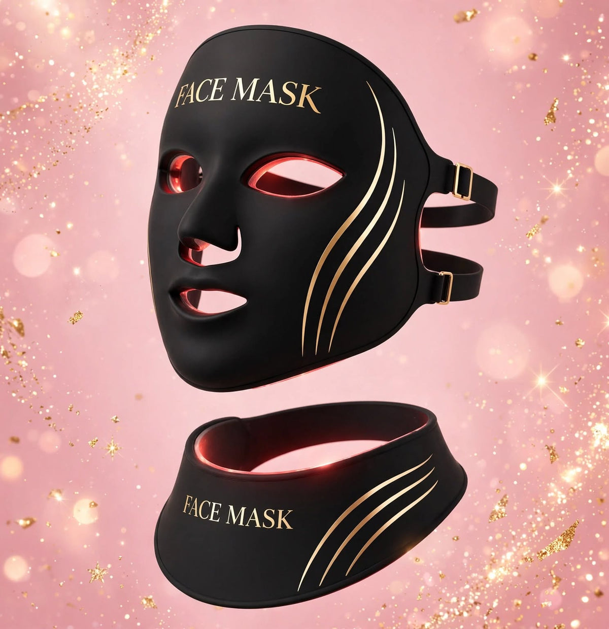 The Glow Mask — Red Light LED Face + Neck Set